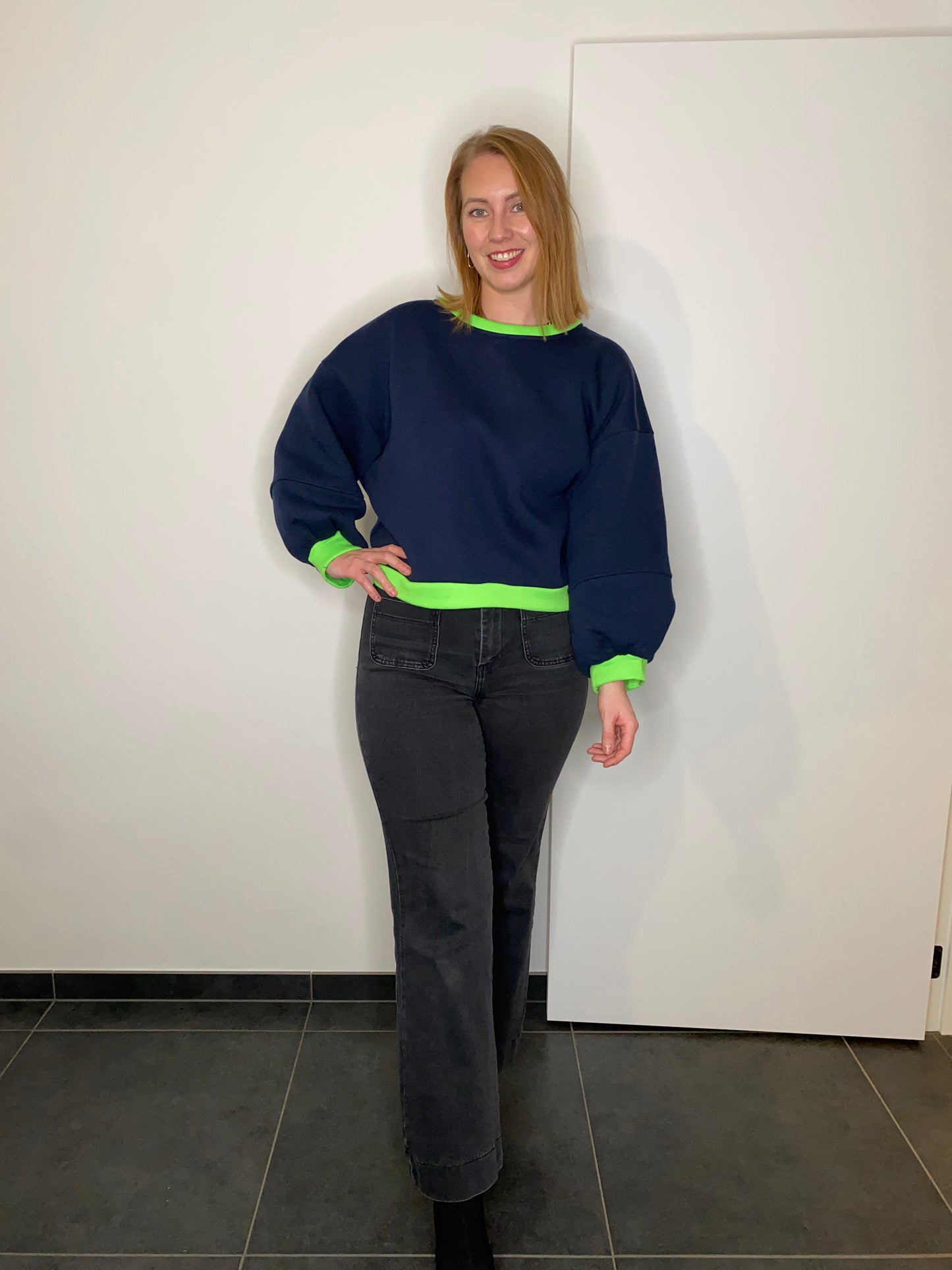 Jade Sweater Blauw/Groen