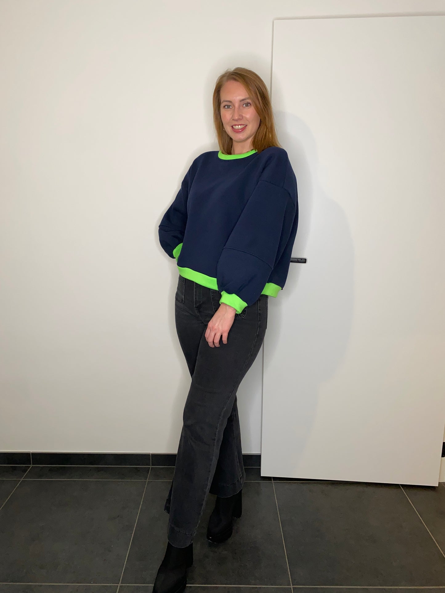 Jade Sweater Blauw/Groen