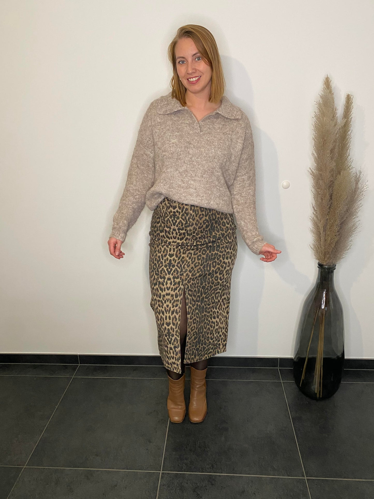 Leopard Skirt