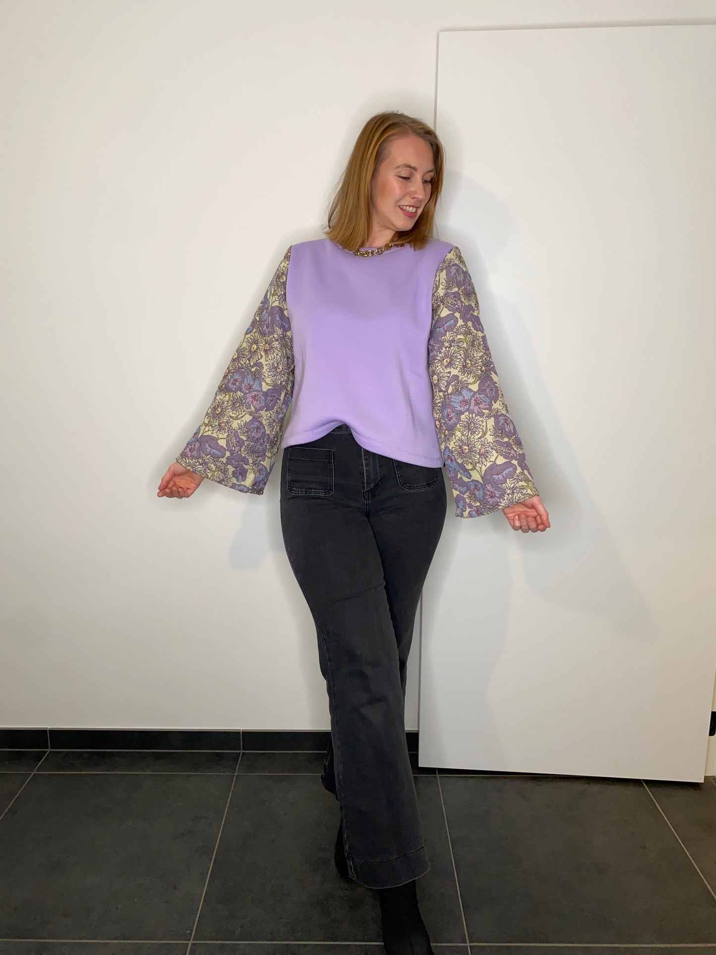 Pull Romane Violet