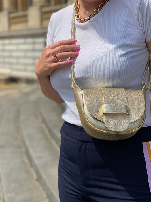 Gold Milano Bag